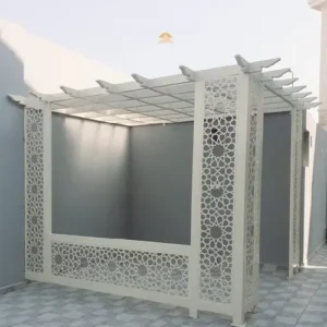 عمل برجولات خشبية